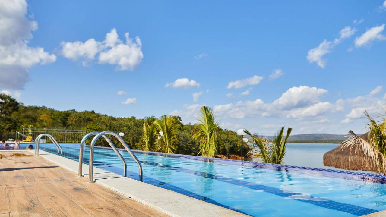 Apto Resort Do Lago Ate 8 Pessoas - Valor Promocional Caldas Novas Exterior photo
